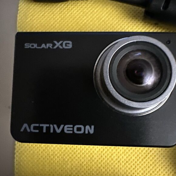 Activeon Solar XG Action Camera Comes W/Rechargeable Battery, No Solar Changer